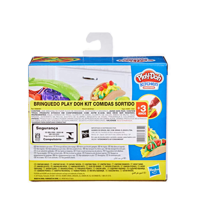 Play-Doh Kitchen Creations Taco Time Play Food Set - PDOE7447