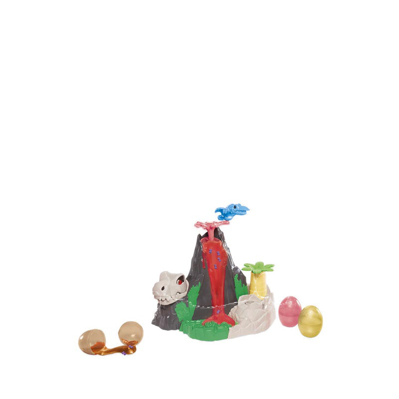 PlayDoh Slime Dino Crew Lava Bones Island Playset with HydroGlitz Compound  - PDOF1500