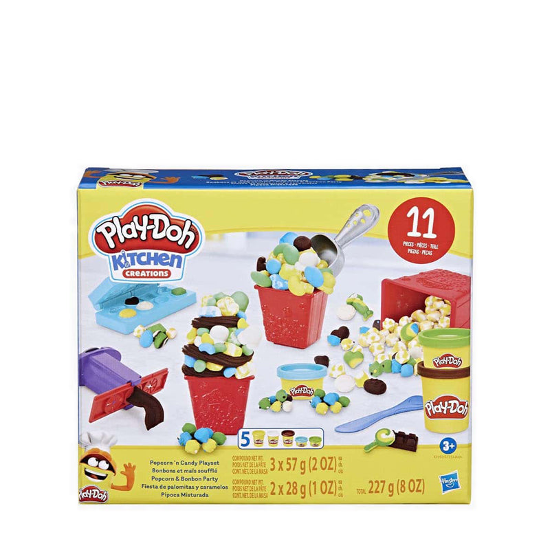Playdoh Kitchen Creations Popcorn and Candy Playset - PDOF7397