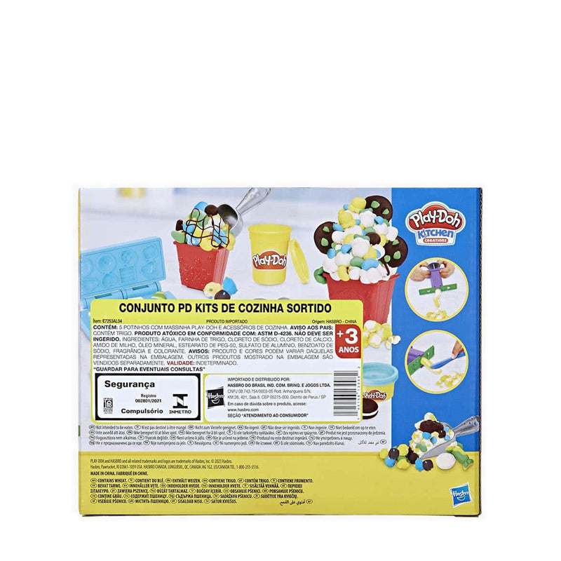 Playdoh Kitchen Creations Popcorn and Candy Playset - PDOF7397