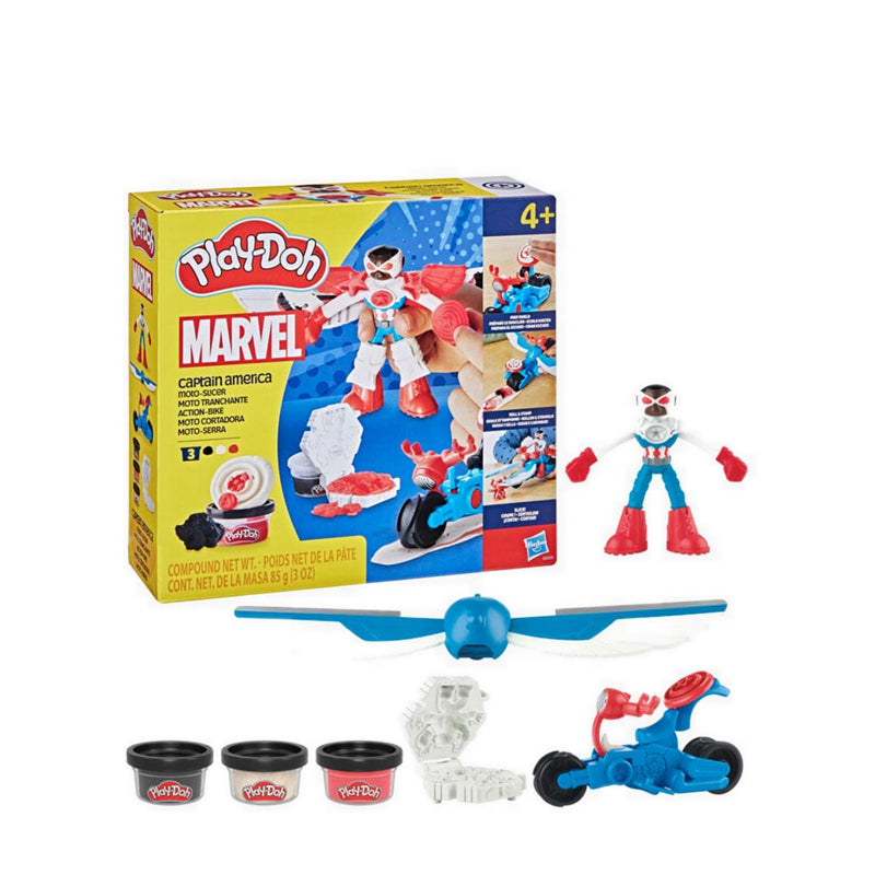 Play-Doh Marvel Captain America Moto-Slicer Playset - PDOG0555