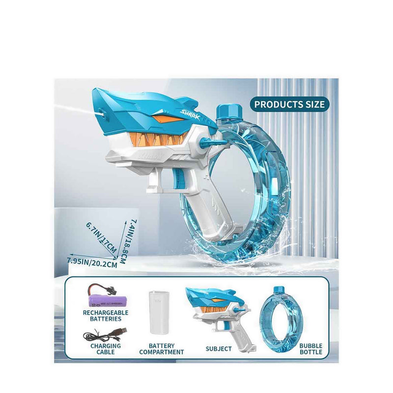 Play Time Fun Shark Electric Water Gun - PFNCPS291364