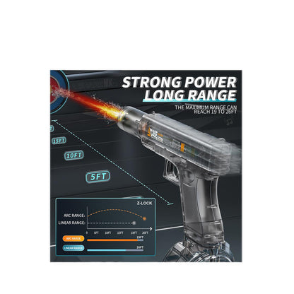 Playtime Fun Glock Water Blas Transparant Grey - PFNCPS329011
