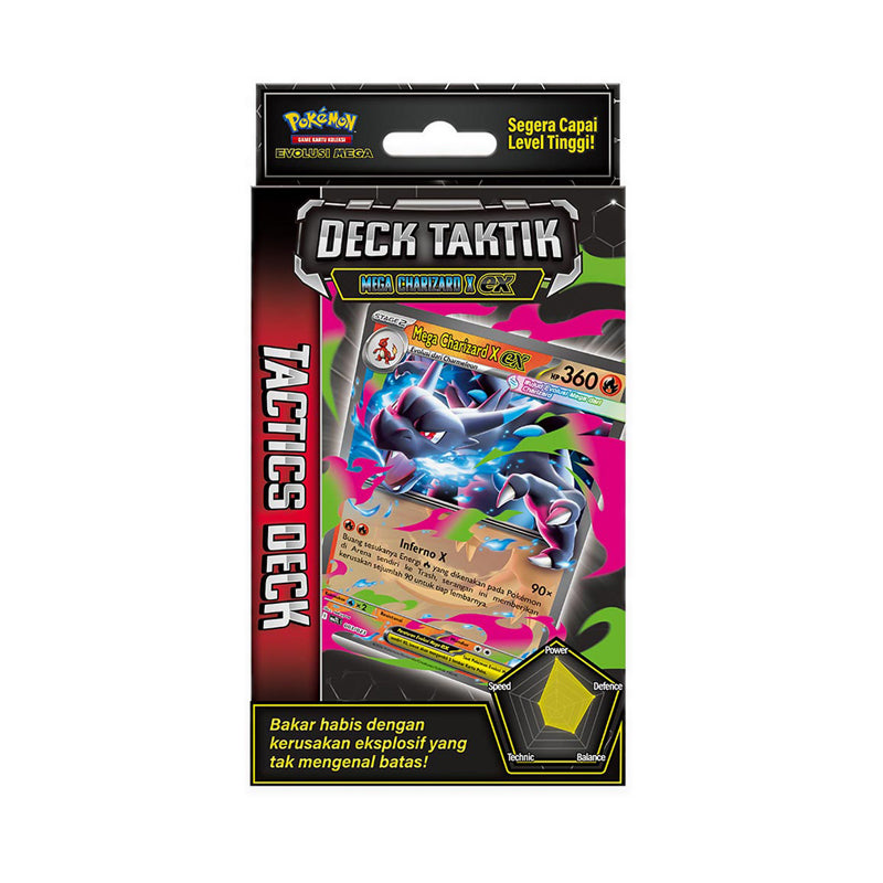 PKP26 DECK TAKTIK MEGA CHRIZRD X EXMATL - PKP802516