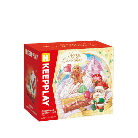 QMan Gingerbread Man ice cream pie QMNK29804