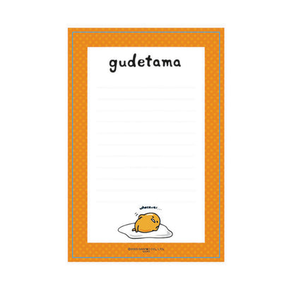 GUDETAMA NOTEPAD CLIP BOARD BENSON