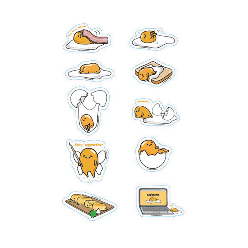 GUDETAMA STICKERS BENSON