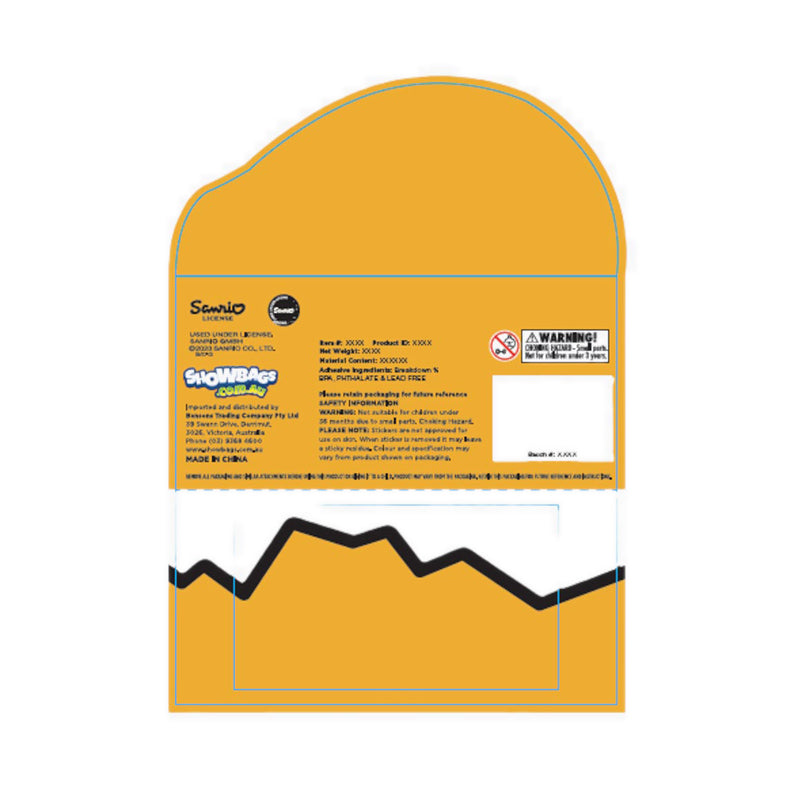 GUDETAMA STICKERS BENSON
