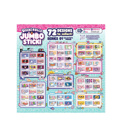 Sticki Rolls Sticki Rolls Jumbo Sticki 3 Pack   - SCRJS300