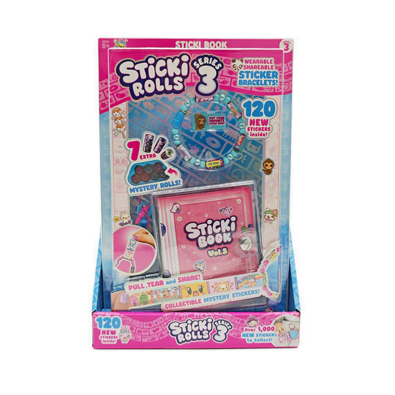 Sticki Rolls Sticki Book Pack Series 3  - SCRSR2013