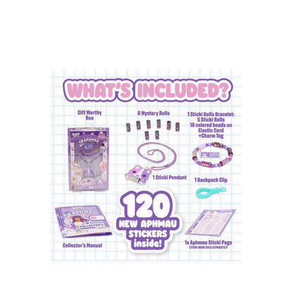 Stiki Rolls Sticki Rolls Pendant Pack Aphmau - SCRSR430