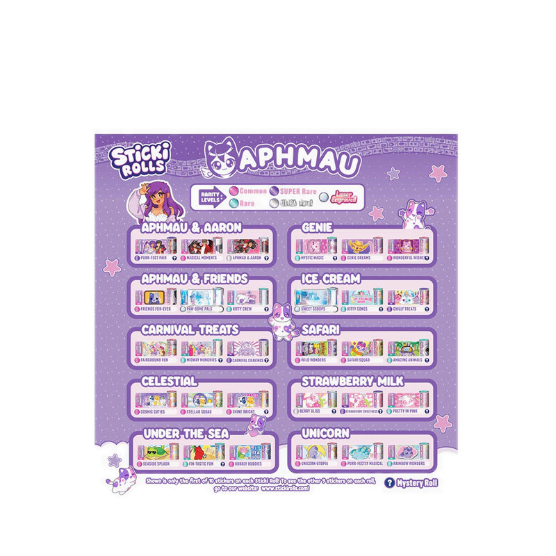 Stiki Rolls Sticki Rolls Pendant Pack Aphmau - SCRSR430