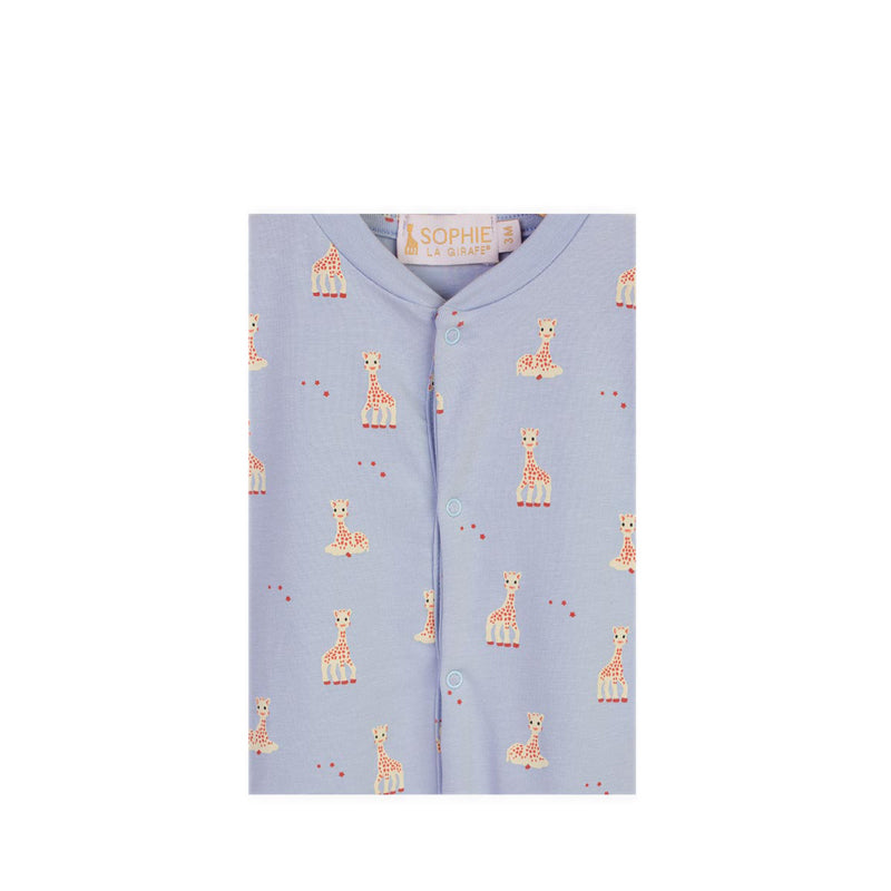 SOPHIE LA GIRAFE ROMPER SINGLE BLUE TINT - SGF41002-028