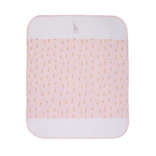 SOPHIE LA GIRAFE BABY BLANKET LIGHT PINK ONE SIZE - SGF41008-029