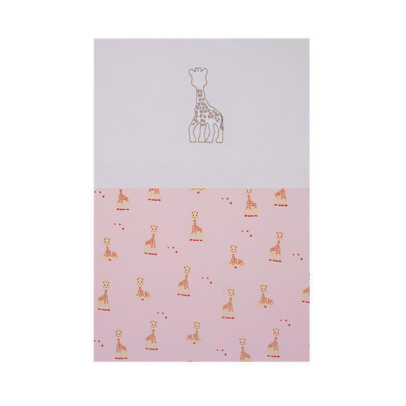 SOPHIE LA GIRAFE BABY BLANKET LIGHT PINK ONE SIZE - SGF41008-029