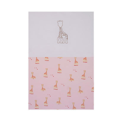 SOPHIE LA GIRAFE BABY BLANKET LIGHT PINK ONE SIZE - SGF41008-029