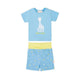 SOPHIE LA GIRAFE TSHIRT SHORT BABY BLUE - SGF41608-027