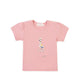 SOPHIE LA GIRAFE TSHIRT EMBROIDERY DUSTY ROSE - SGF43602-028