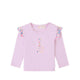 SOPHIE LA GIRAFE SHIRT EMBROIBROIDERY LILAC SNOW - SGF43606-027