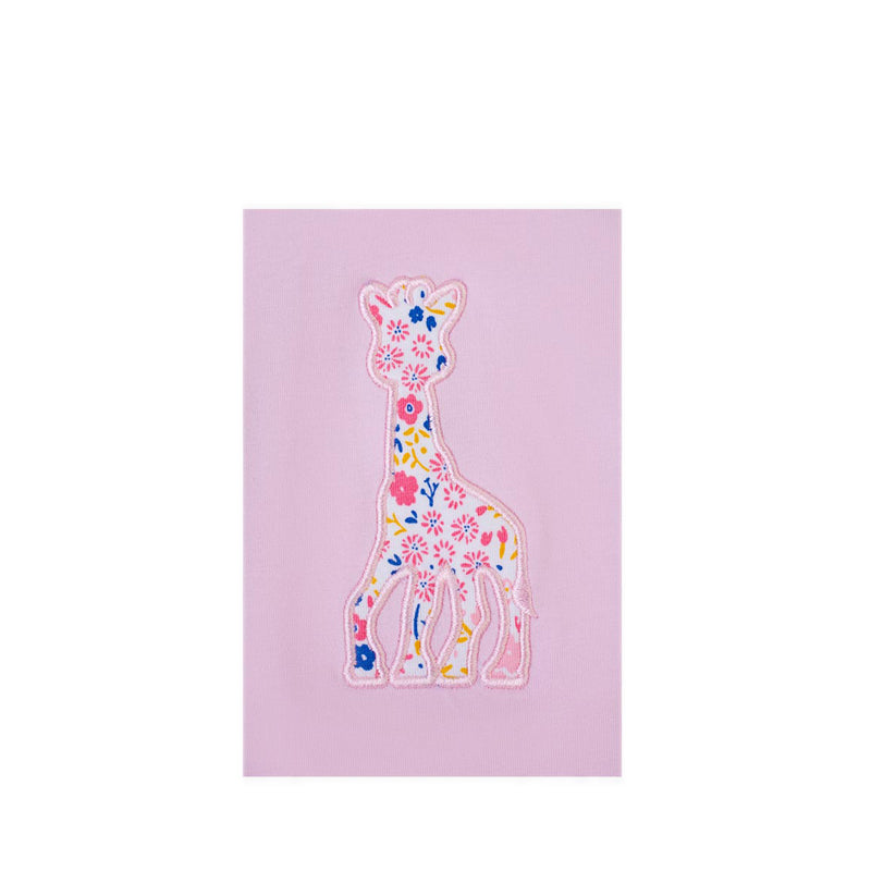 SOPHIE LA GIRAFE SHIRT EMBROIBROIDERY LILAC SNOW - SGF43606-027
