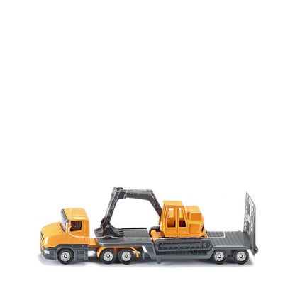 SIKU LOW LOADER WITH EXCAVATOR - SIK1611