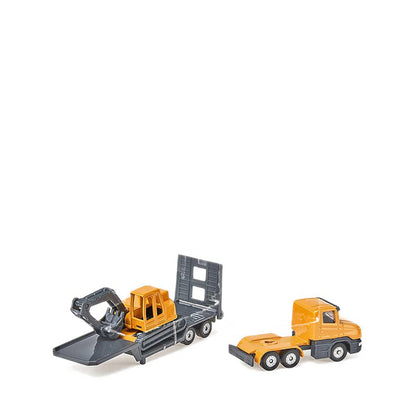 SIKU LOW LOADER WITH EXCAVATOR - SIK1611
