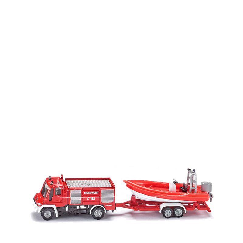 SIKU FIRE ENGINE WITH BOAT - SIK1636