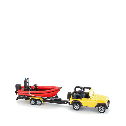 SIKU JEEP WITH BOAT - SIK1658