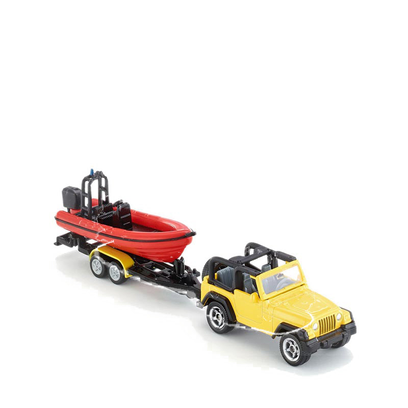 SIKU JEEP WITH BOAT - SIK1658