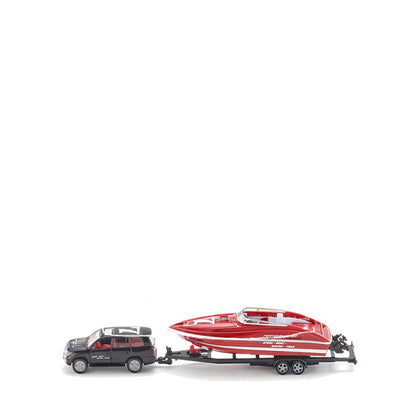SIKU CAR WITH MOTORBOAT - SIK2543