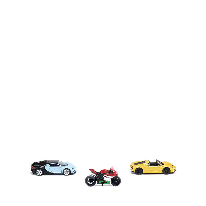SIKU Gift set sports car and motorbike - SIK6313