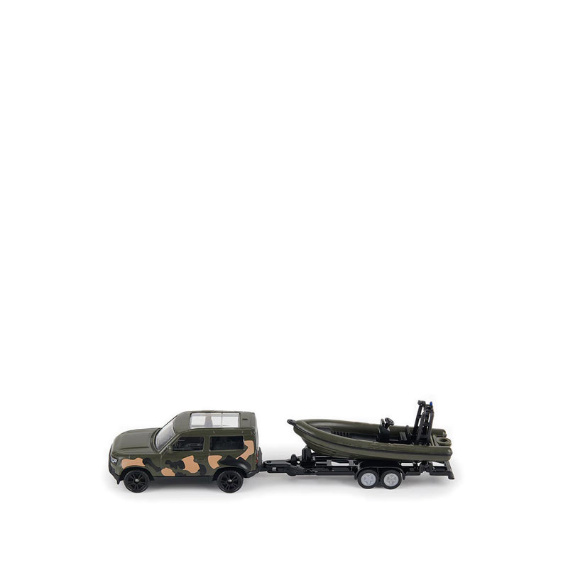 SIKU LAND ROVER DEFENDER WITH TRAILER