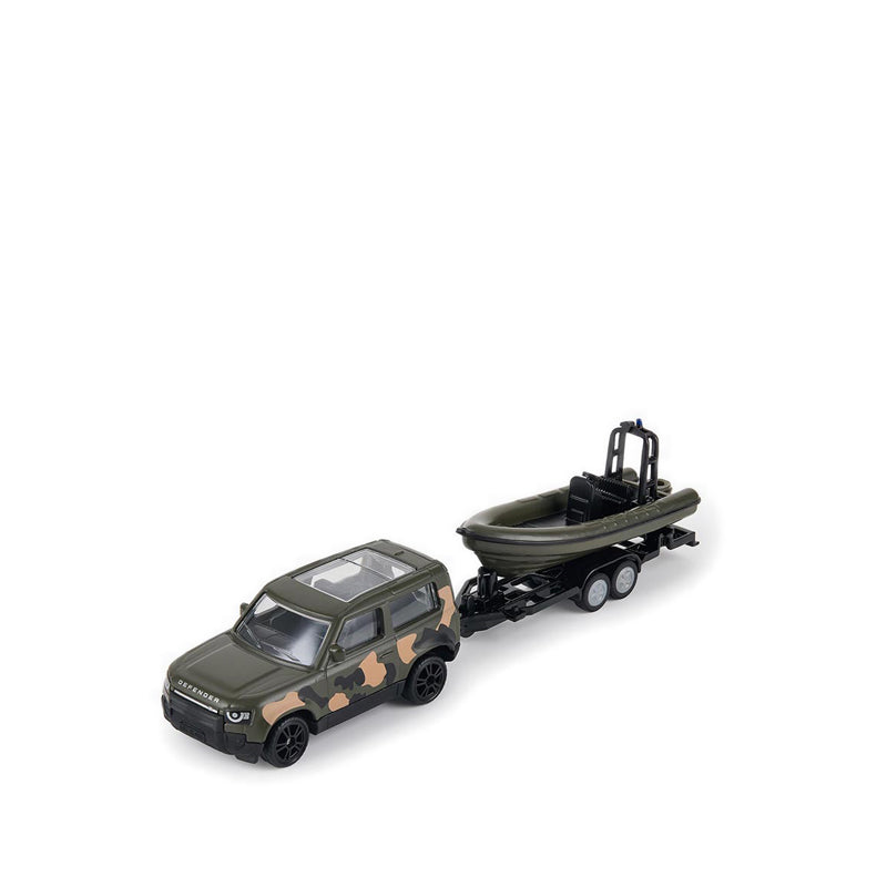 SIKU LAND ROVER DEFENDER WITH TRAILER