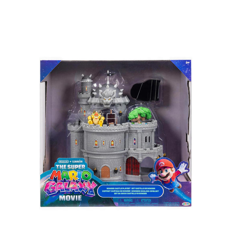 The Super Mario Galaxy Movie – Deluxe Bowser Castle Playset with 1.5” Bowser Figure, Piano, Bonsai T - SM8432254