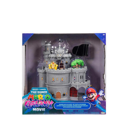 The Super Mario Galaxy Movie – Deluxe Bowser Castle Playset with 1.5” Bowser Figure, Piano, Bonsai T - SM8432254