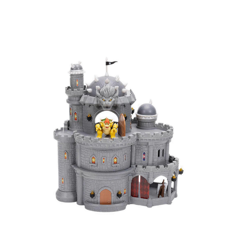 The Super Mario Galaxy Movie – Deluxe Bowser Castle Playset with 1.5” Bowser Figure, Piano, Bonsai T - SM8432254