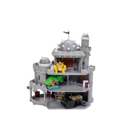 The Super Mario Galaxy Movie – Deluxe Bowser Castle Playset with 1.5” Bowser Figure, Piano, Bonsai T - SM8432254