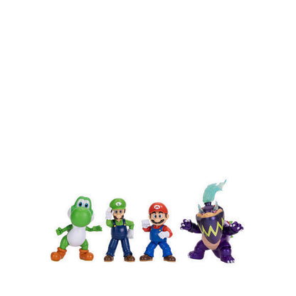 The Super Mario Galaxy Movie - 5” Figure Multi-Pack – Mario, Yoshi and exclusive Wonder Bowser Jr. a - SM8432304
