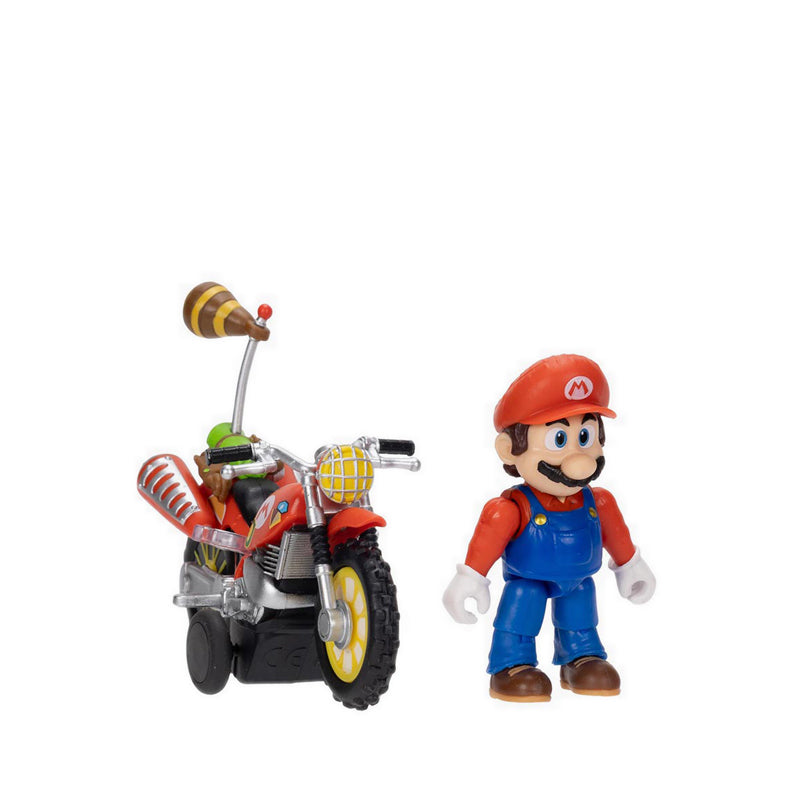 The Super Mario Galaxy Movie – 2.5” Figure with Pull Back Motorcycle – Mario - SM843233