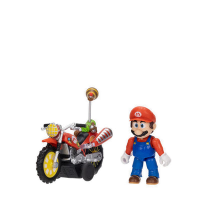 The Super Mario Galaxy Movie – 2.5” Figure with Pull Back Motorcycle – Mario - SM843233
