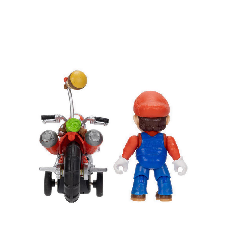 The Super Mario Galaxy Movie – 2.5” Figure with Pull Back Motorcycle – Mario - SM843233