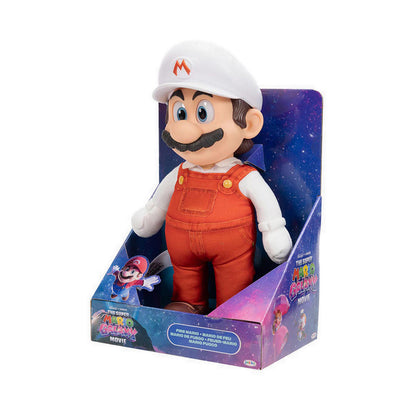 The Super Mario Galaxy Movie – 15" Posable Plush – Fire Mario - SM8432364