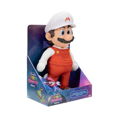 The Super Mario Galaxy Movie – 15" Posable Plush – Fire Mario - SM8432364