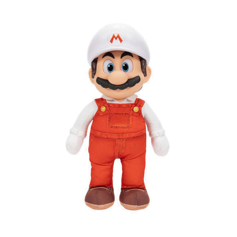 The Super Mario Galaxy Movie – 15" Posable Plush – Fire Mario - SM8432364