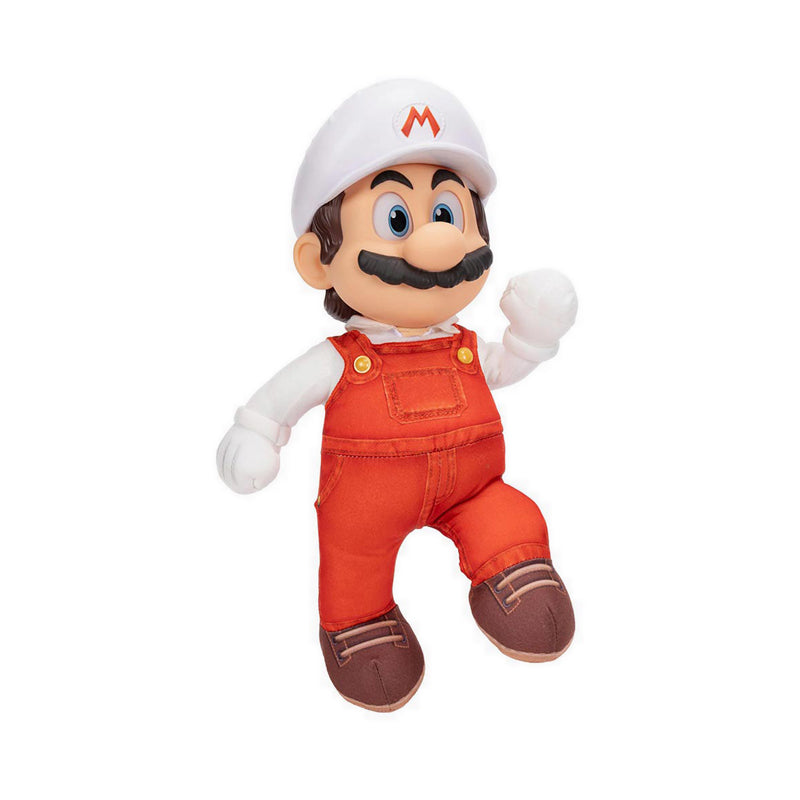 The Super Mario Galaxy Movie – 15" Posable Plush – Fire Mario - SM8432364