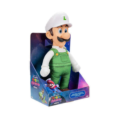 The Super Mario Galaxy Movie – 15" Posable Plush – Fire Luigi - SM8432374