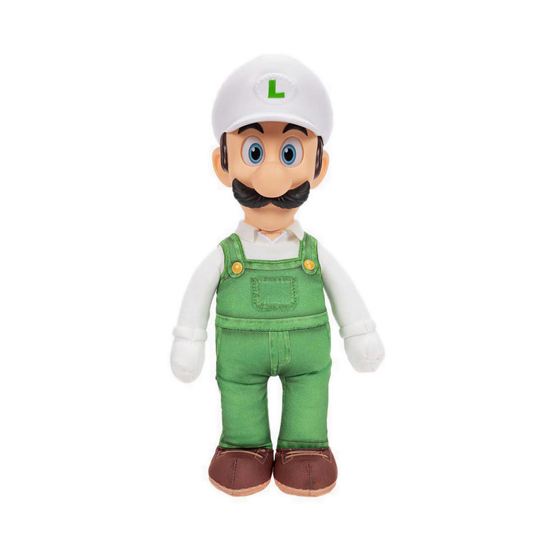 The Super Mario Galaxy Movie – 15" Posable Plush – Fire Luigi - SM8432374