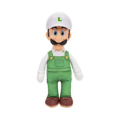 The Super Mario Galaxy Movie – 15" Posable Plush – Fire Luigi - SM8432374