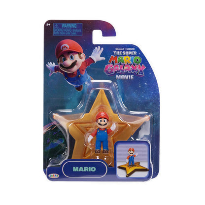 The Super Mario Galaxy Movie – 1.5” Figure with Star Accessory – Mario - SM843244