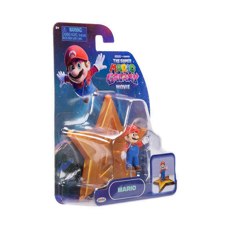 The Super Mario Galaxy Movie – 1.5” Figure with Star Accessory – Mario - SM843244